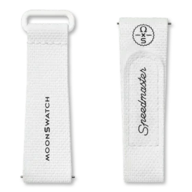 MoonSwatch Borracha Branca/Branca MoonSwatch Borracha Branca/Branca