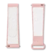 MoonSwatch Borracha Rosa Claro/Branco MoonSwatch Borracha Rosa Claro/Branco