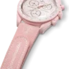 MoonSwatch Borracha Rosa Claro/Branco MoonSwatch Borracha Rosa Claro/Branco