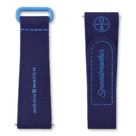 MoonSwatch de borracha azul-marinho/azul MoonSwatch de borracha azul-marinho/azul