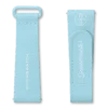 MoonSwatch em borracha azul-claro/branca MoonSwatch em borracha azul-claro/branca
