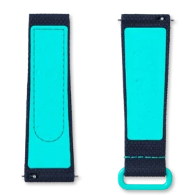 MoonSwatch em borracha azul-escuro/turquesa MoonSwatch em borracha azul-escuro/turquesa