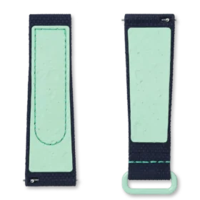 MoonSwatch em borracha azul-escuro/verde MoonSwatch em borracha azul-escuro/verde