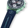 MoonSwatch em borracha azul-escuro/verde MoonSwatch em borracha azul-escuro/verde
