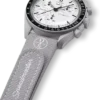 MoonSwatch em borracha cinzenta/cinzenta MoonSwatch em borracha cinzenta/cinzenta