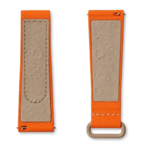 MoonSwatch em borracha laranja/areia MoonSwatch em borracha laranja/areia