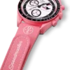 MoonSwatch Rosa/Borracha Rosa