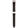 Pulseira de silicone castanha New Gent