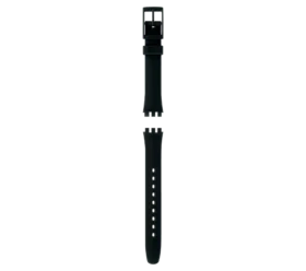 Pulseira de silicone preta Lady